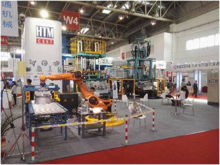 Automatic low pressure casting machin...